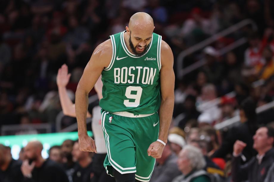 NBA-六人得分上双 凯尔特人轻松战胜火箭